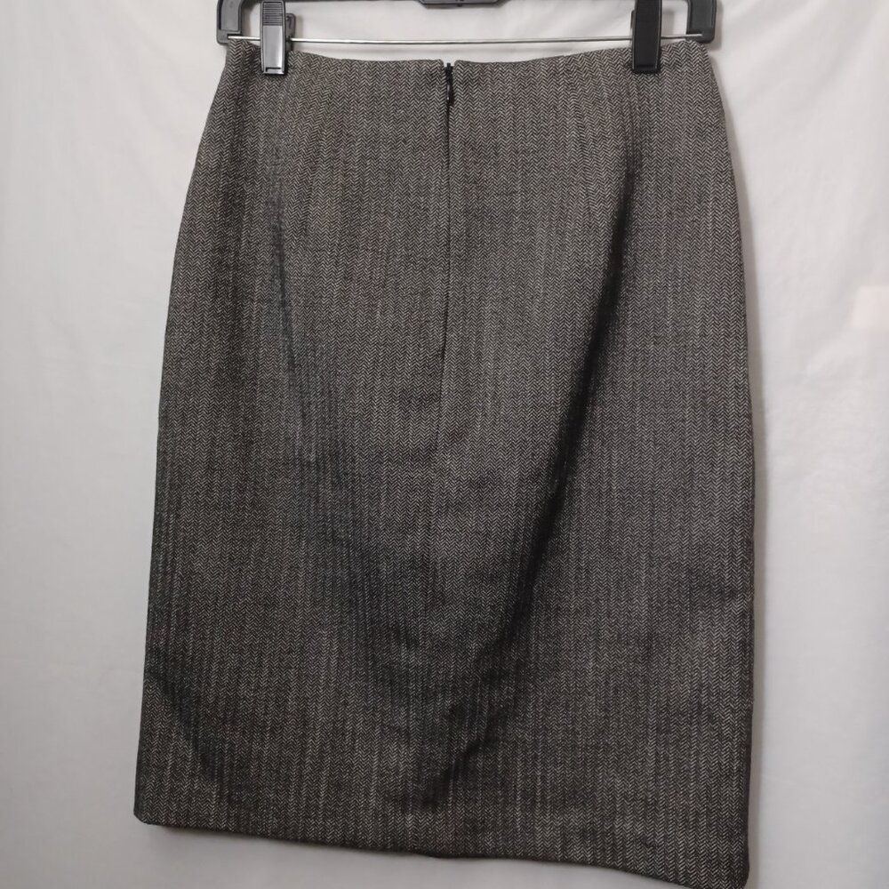 H&M SLIT FRONT PENCIL SKIRT SIZE 4 - Picture 11 of 14